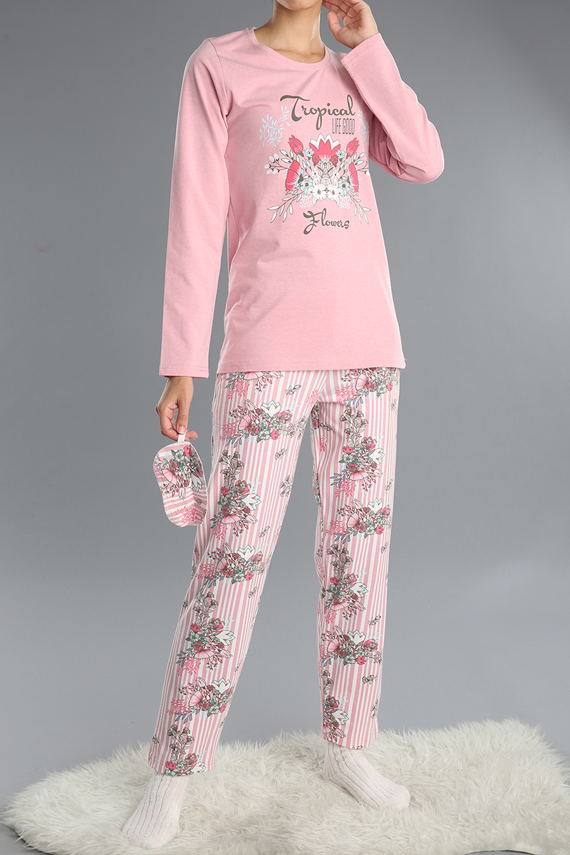 3 Pieces Printed Patterned Track Suit