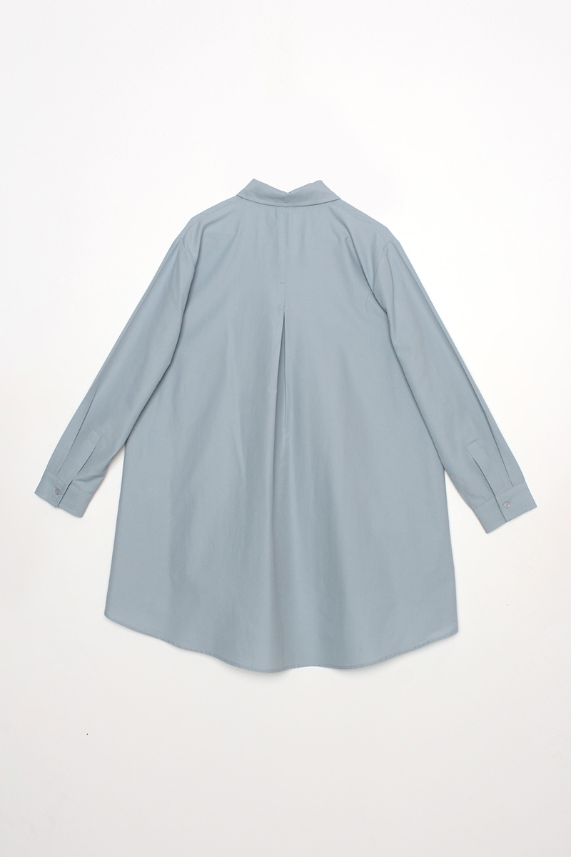 Pleated Back Detailed Tunic