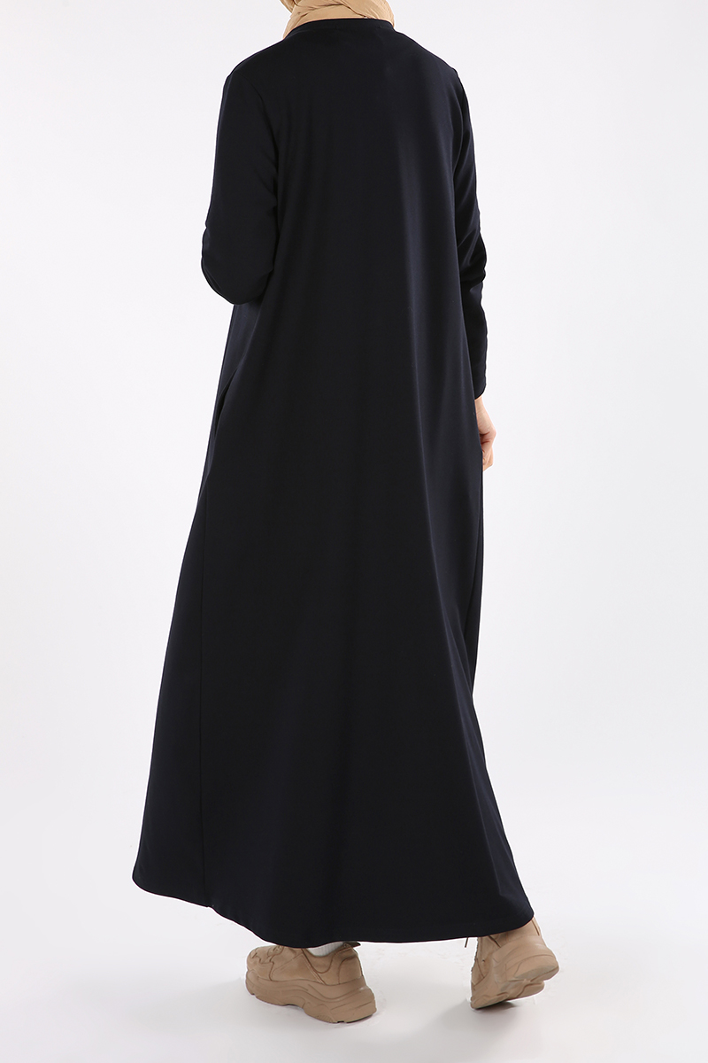 Zippered Abaya