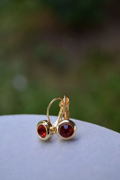 GOLD-PLATED EARRINGS