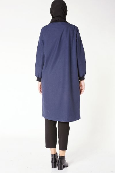 LINED ZIPPERED CAPE