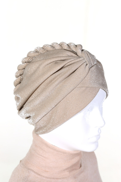 LINED KNITTED BONNET