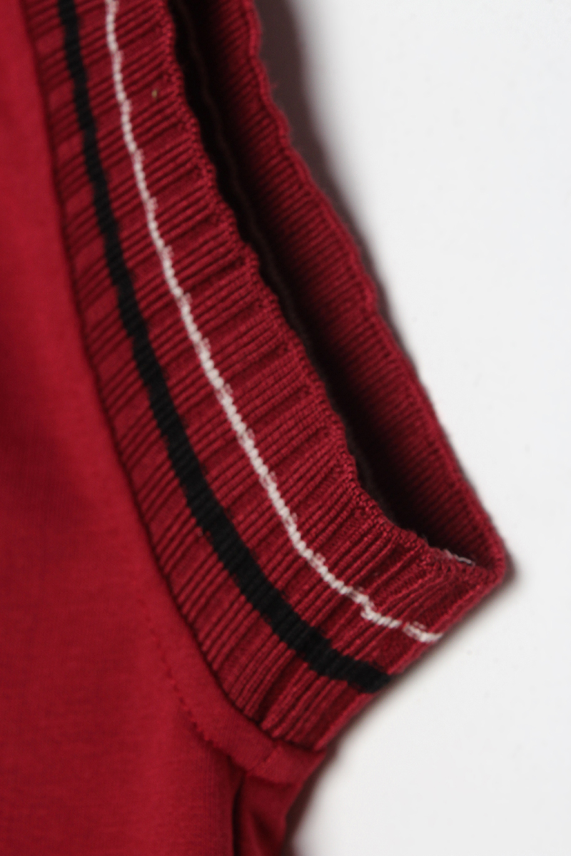 Baklava Appliqué Ribbed Sweater