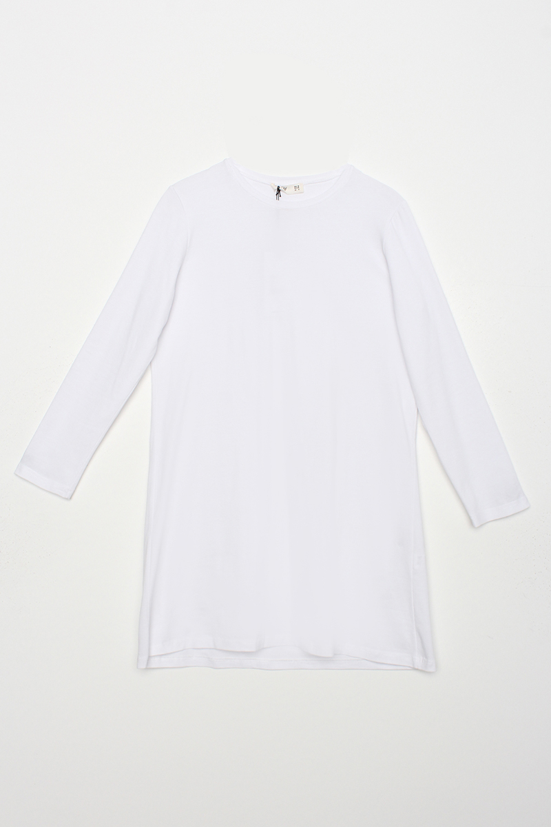 Basic Cotton Single Jersey Sweat Tunic