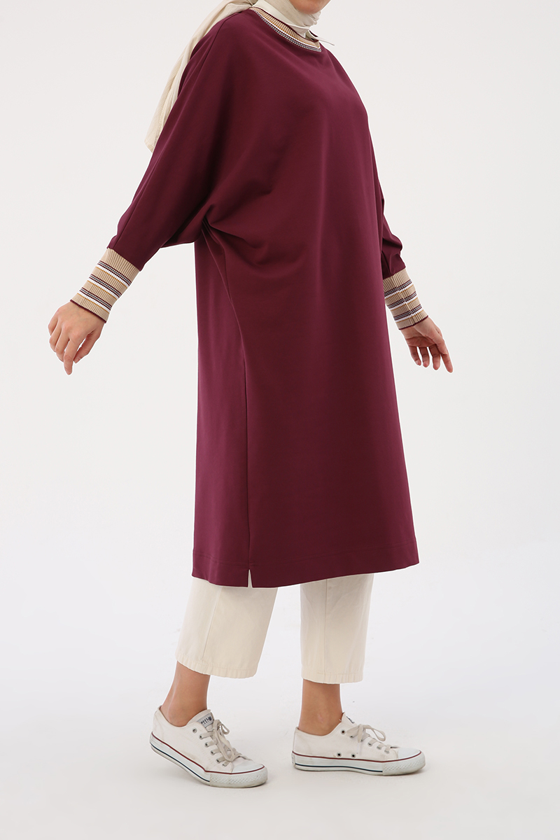 Sleeve and Neck Detailed Tunic