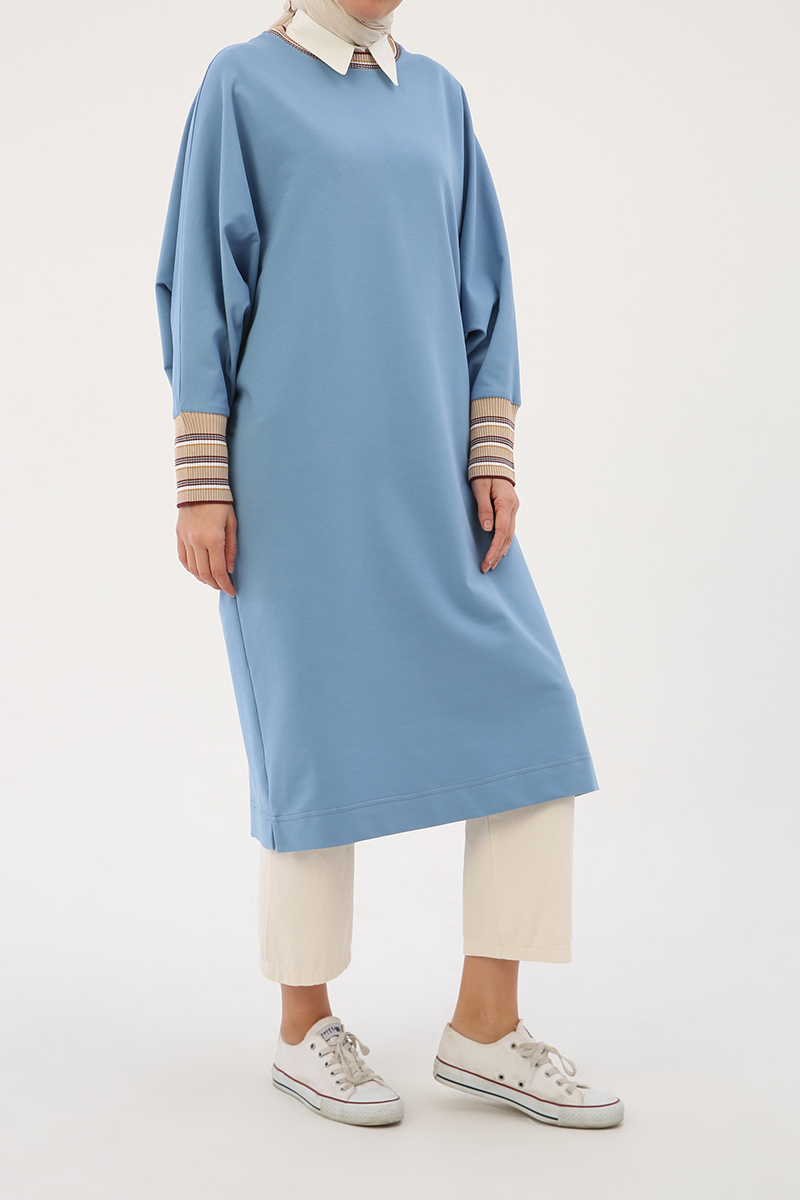 Sleeve and Neck Detailed Tunic