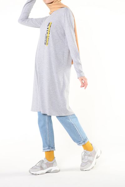 Printed Combed Cotton Tunic
