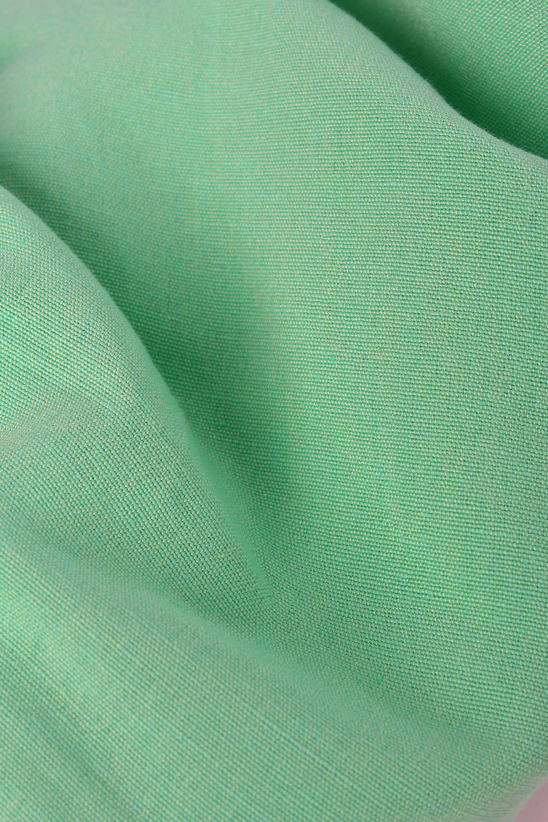 Cotton Skirt with Elastic Waist Binding Detail