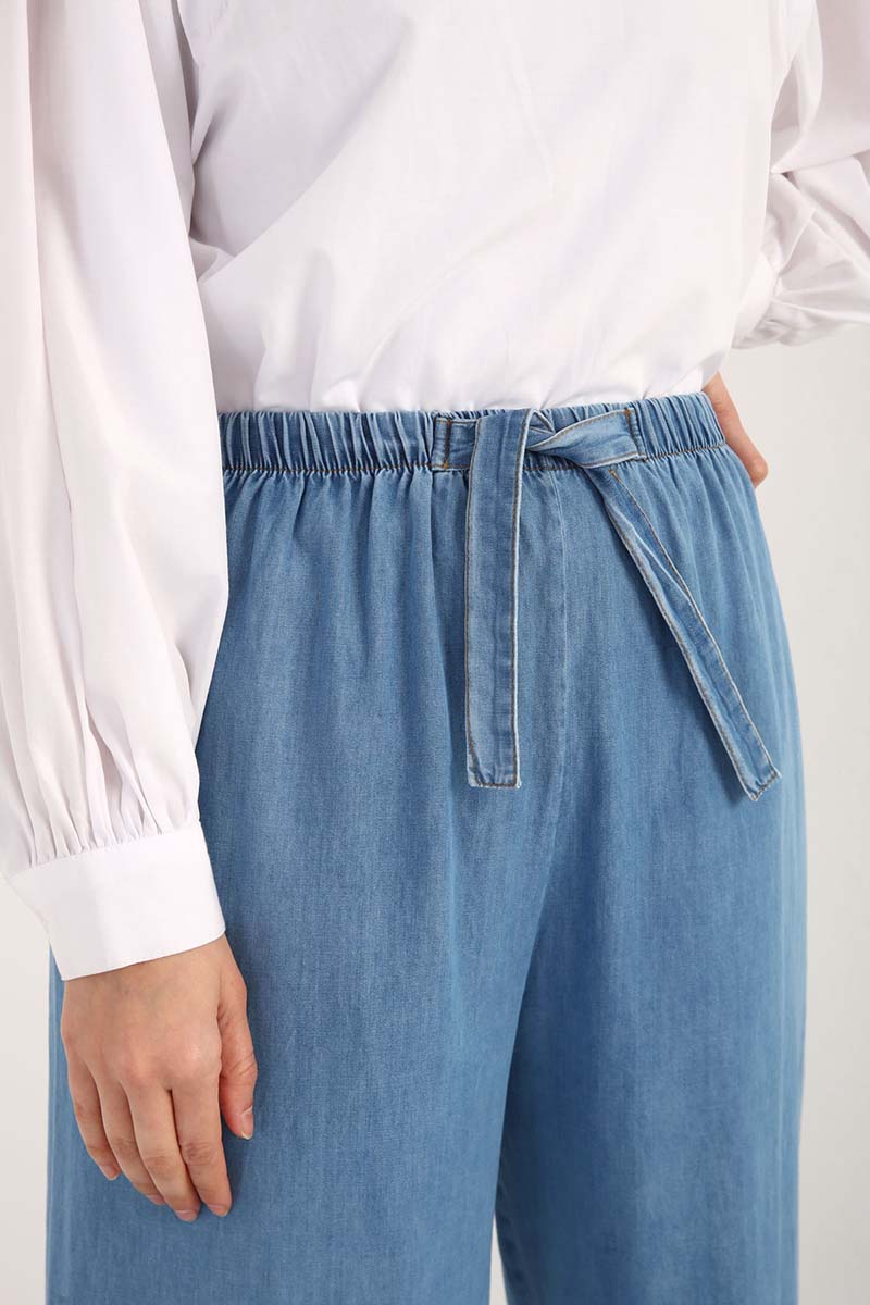 Elastic Waist Comfy Cotton Pants
