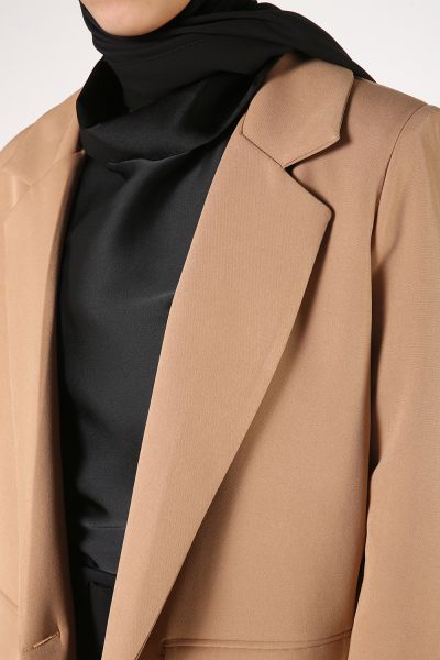 Buttoned Blazer Jacket