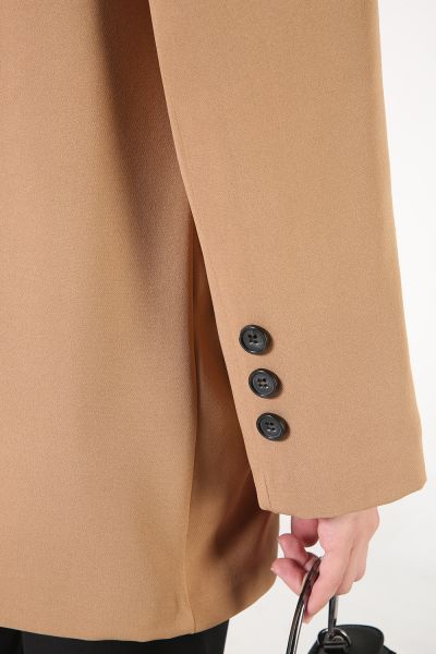 Düğmeli Blazer Ceket