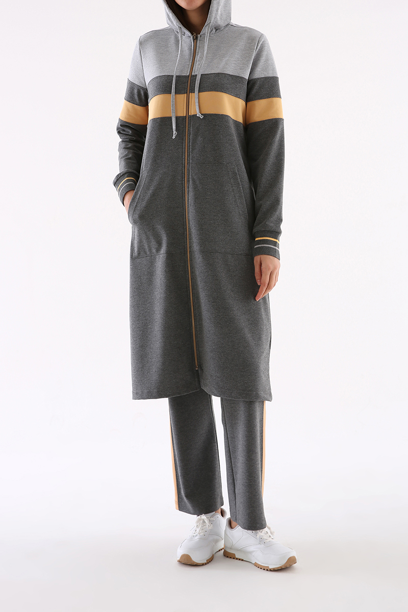 Plus Size Hooded Tracksuit