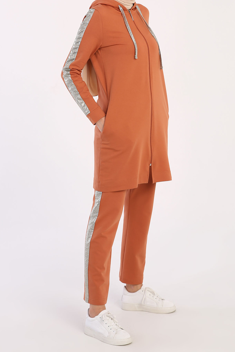 Hooded Plus Size Track Suit
