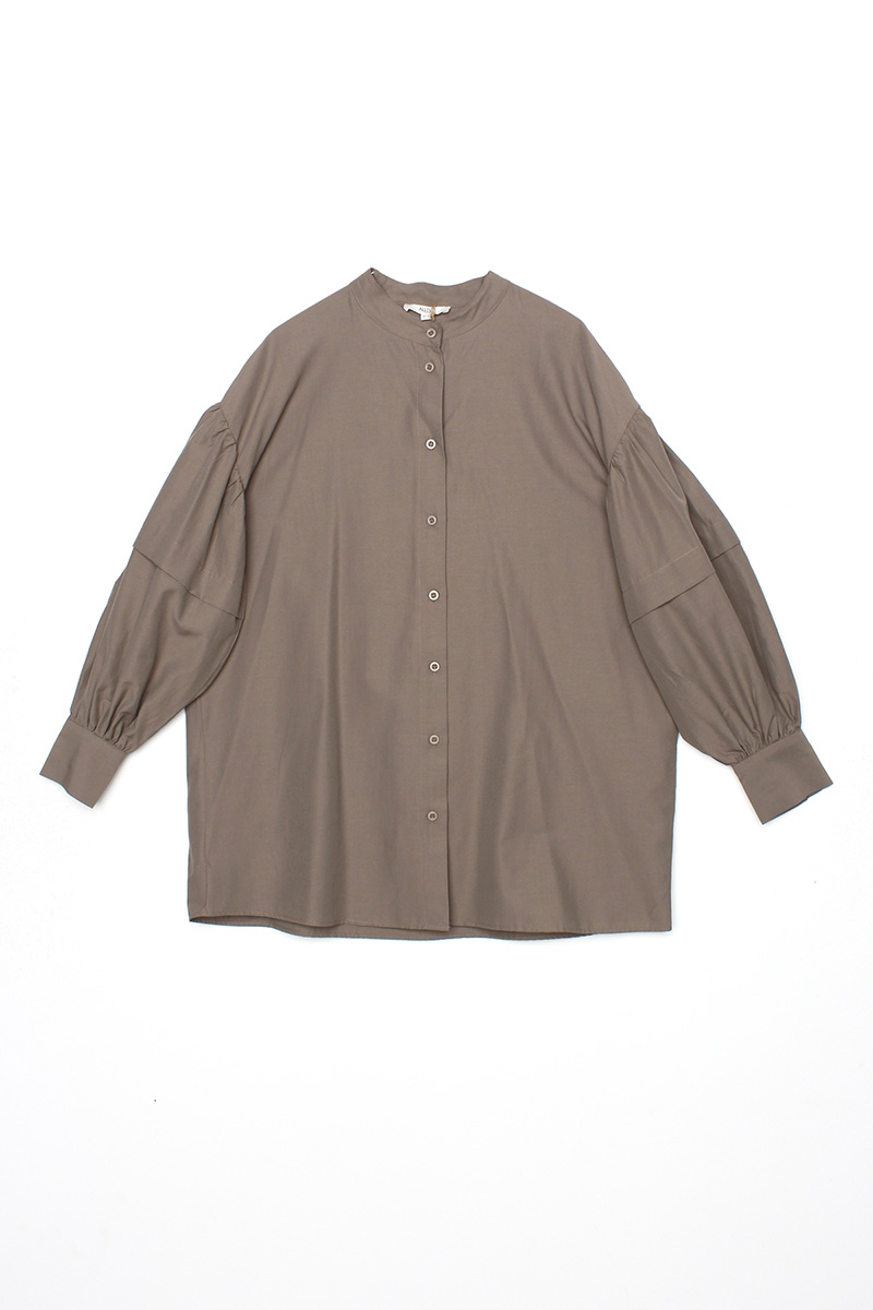 Shir Detailed Sleeve Shirt Tunic