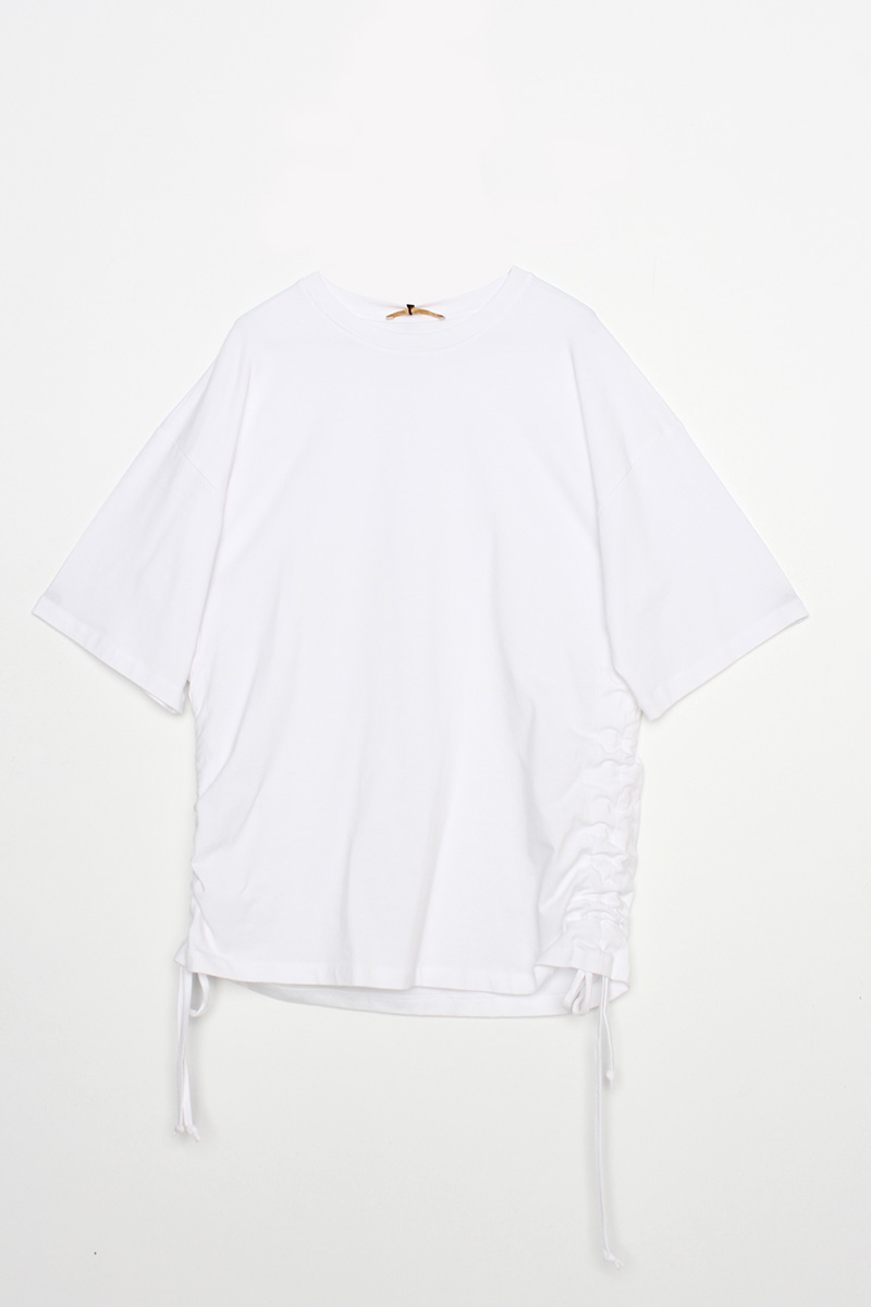 Shir Detailed Cotton T-shirt