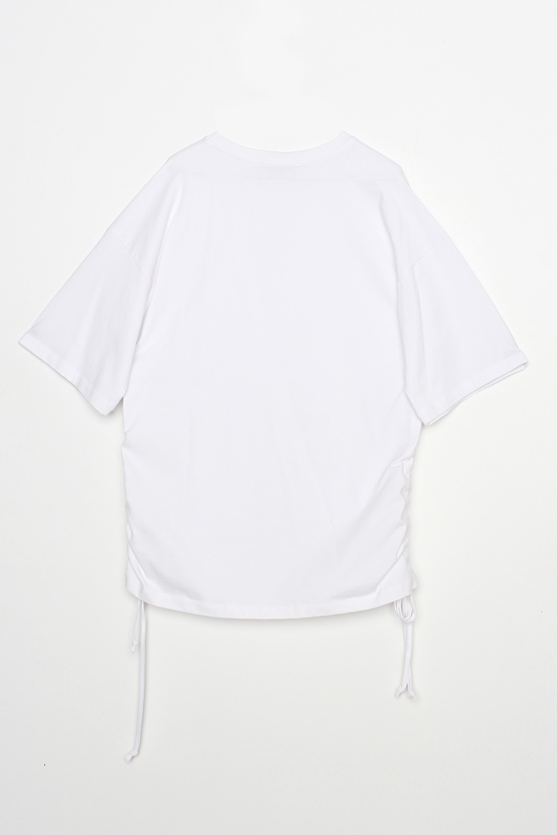 Shir Detailed Cotton T-shirt