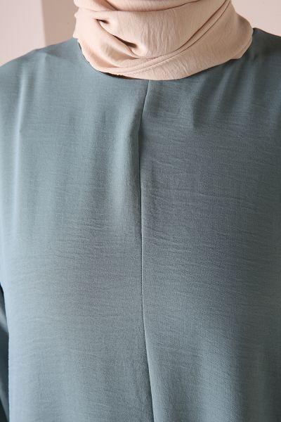 Comfy Asymmetric Tunic With Pocket