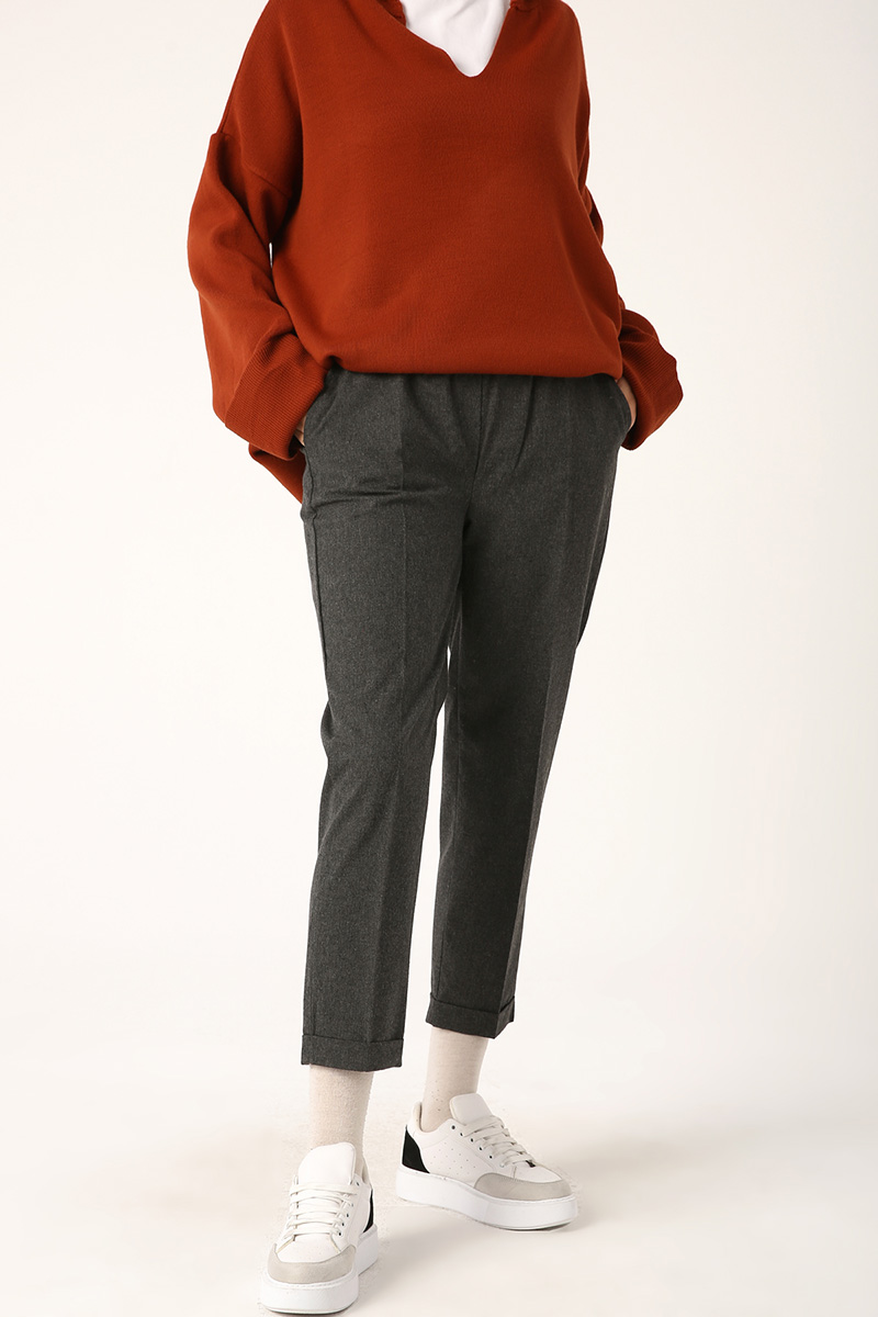 Pull-on Pants With Pocket
