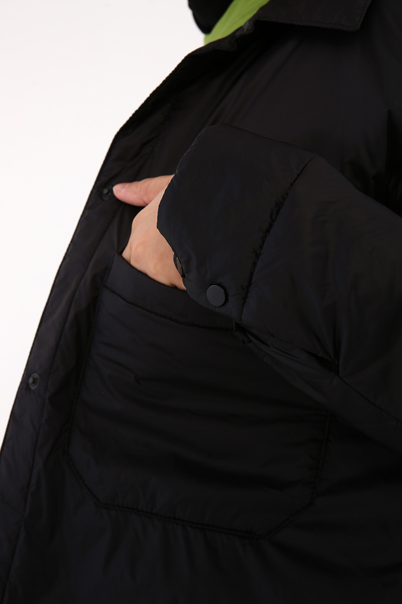 Maxi Wowen Jacket with Pockets