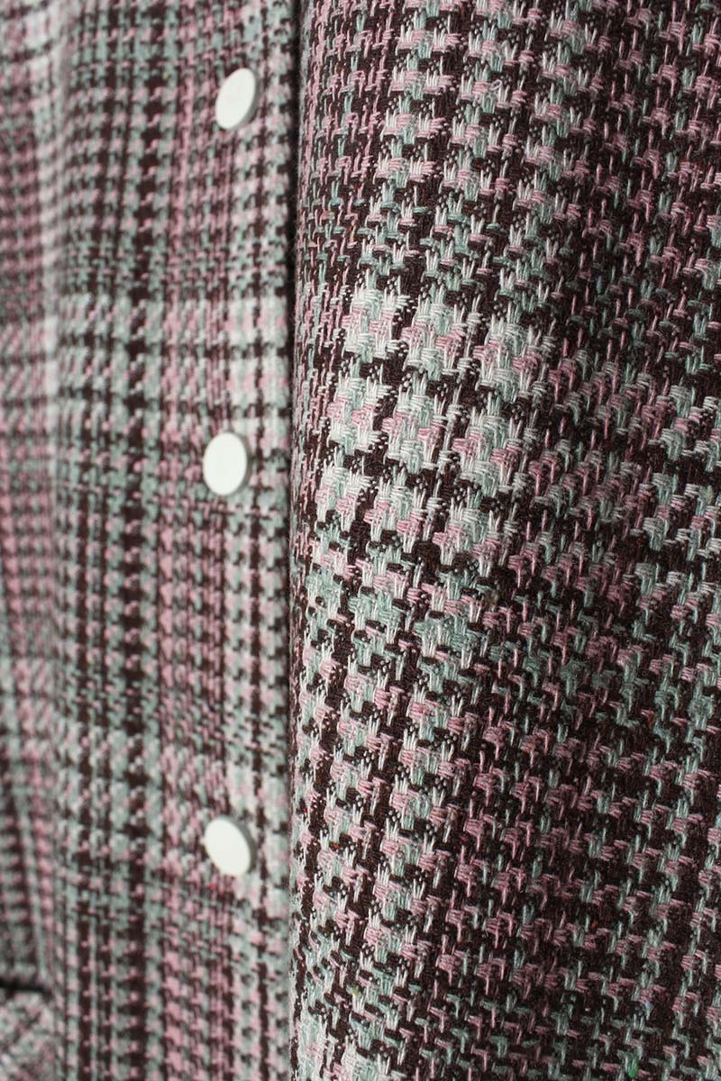 Cepli Çıtçıtlı Oduncu Gömlek Tunik
