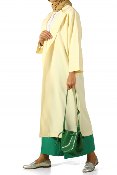 DROP SLEEVE CAPE WITH POCKET