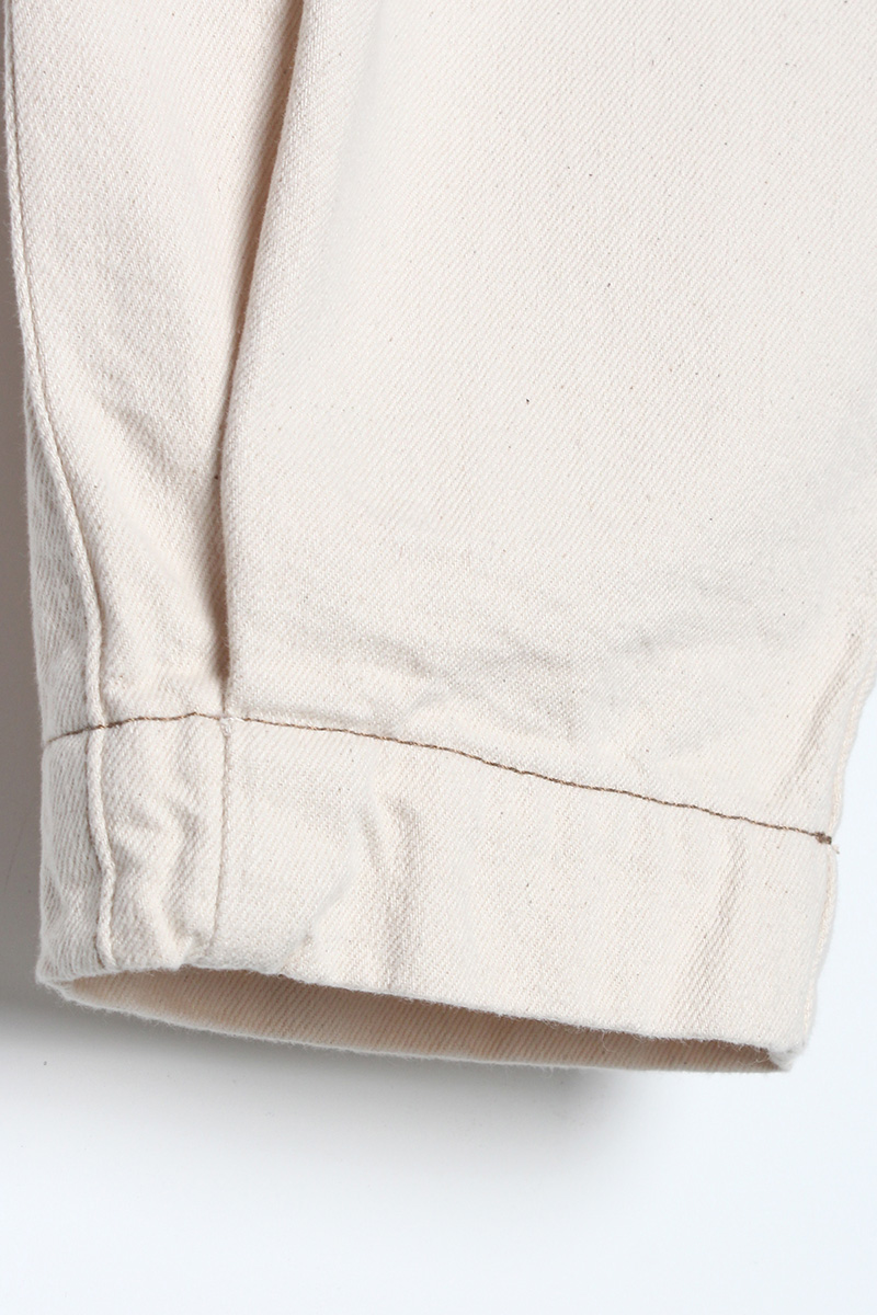 100% Cotton Pocket Pleated Mom Pants