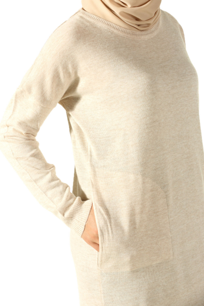 Knitwear Tunic With Pockets
