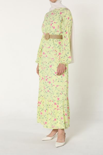 Flower Patterned Dress