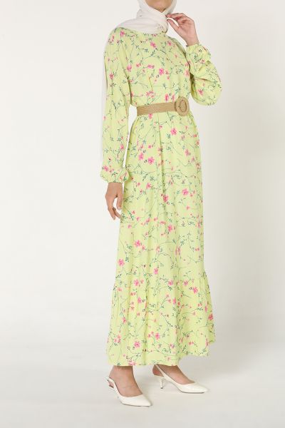 Flower Patterned Dress