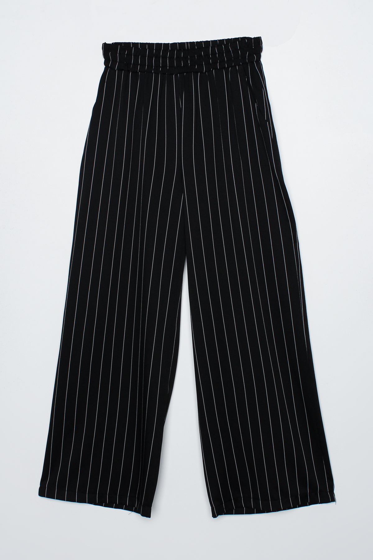 Striped Shirt Tunic Pants Suit