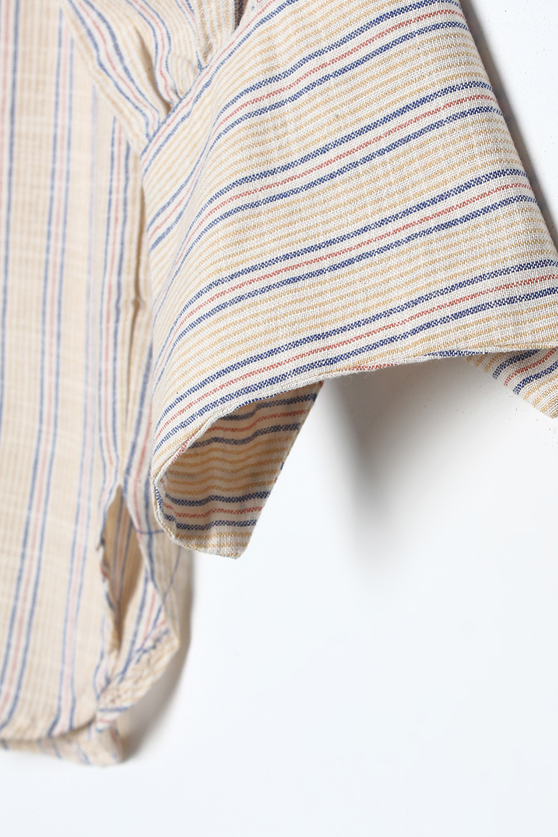 100 % Cotton Striped Pocket Shirt Tunic