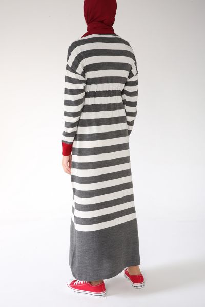 Striped Knitwear Dress