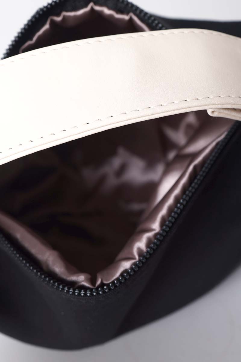 Leather Canvas Handbag