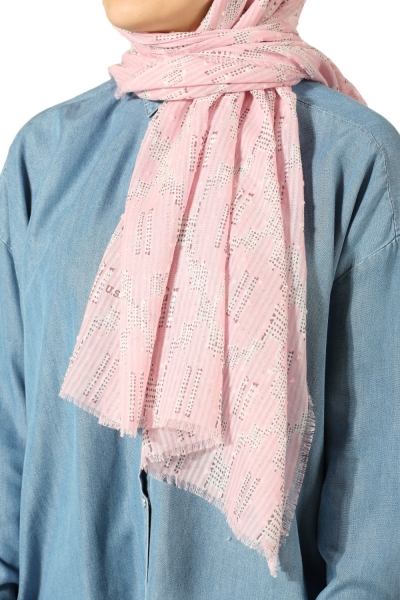 Patterned Polo Shawl