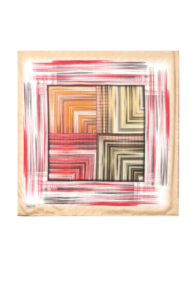 PATTERNED RAYON SCARF