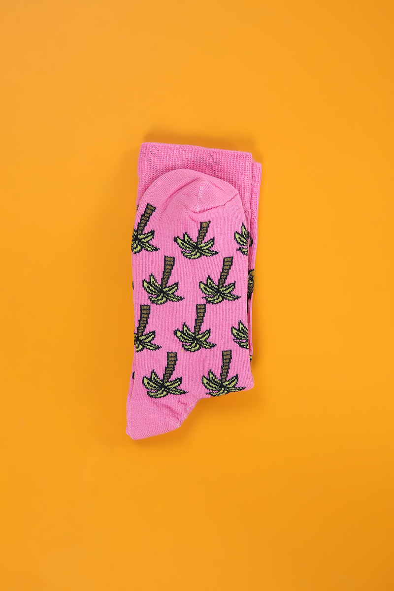 Desenli Soket Çorap