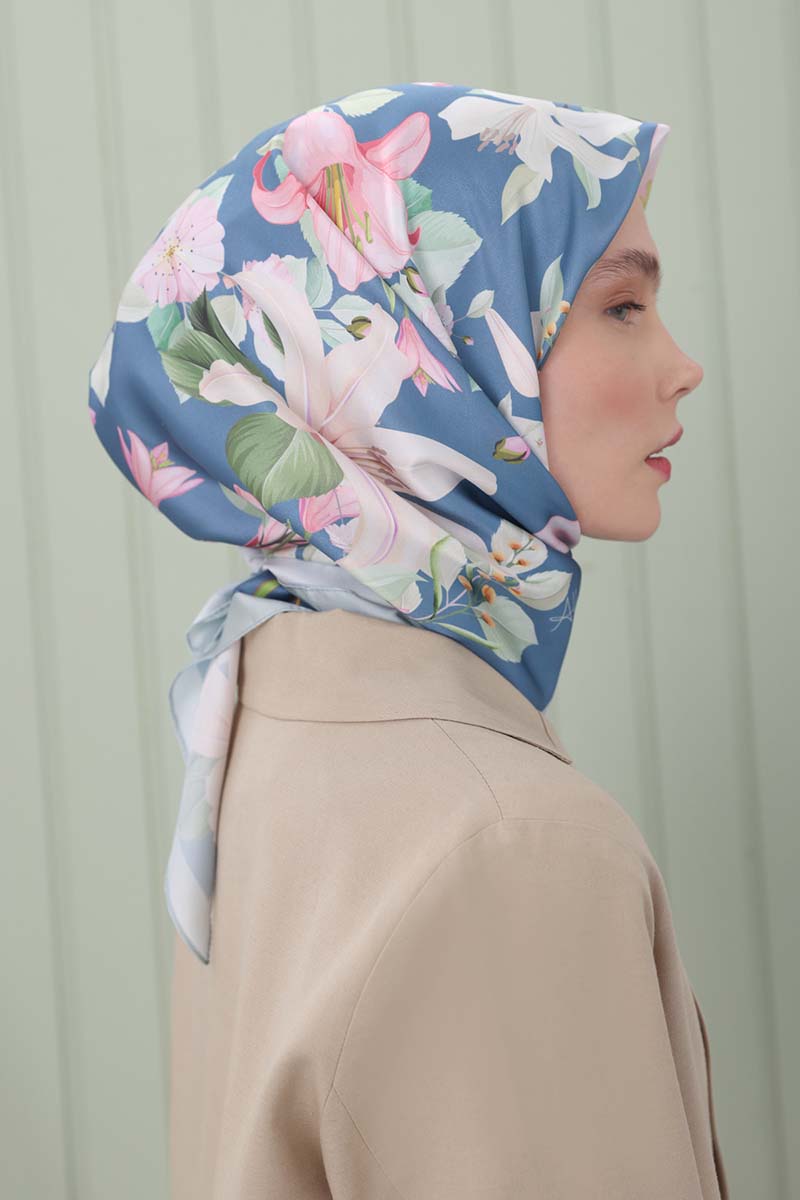 Patterned Twil Nora Scarf