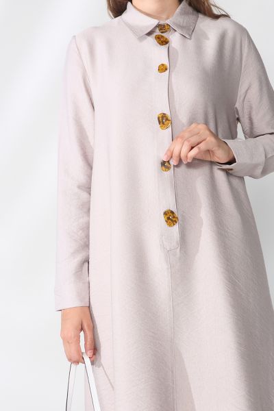 BUTTON DETAILED TUNIC