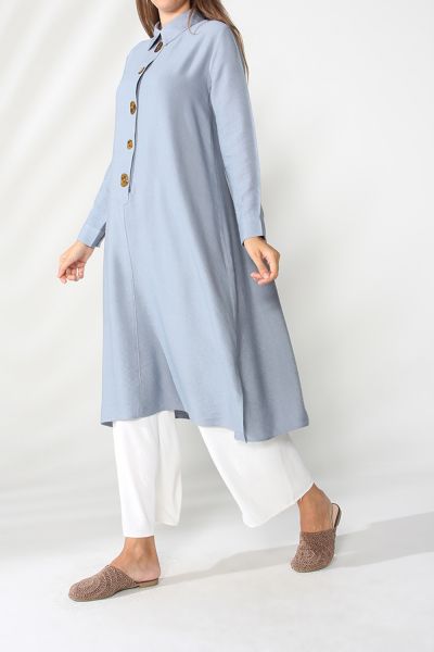 BUTTON DETAILED TUNIC
