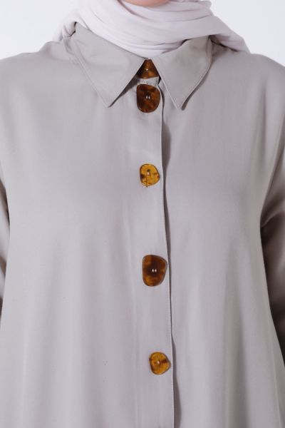 Buttoned Detail Tunic