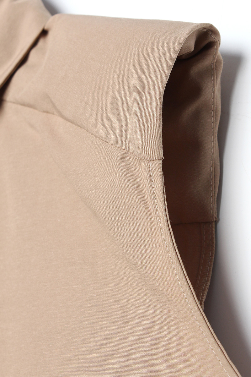 Button Vest Sleeveless  Shirt Tunic Pants Suits 