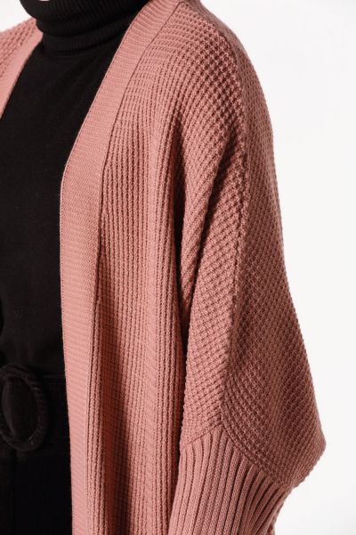 T Sleeve Knitwear Cardigan