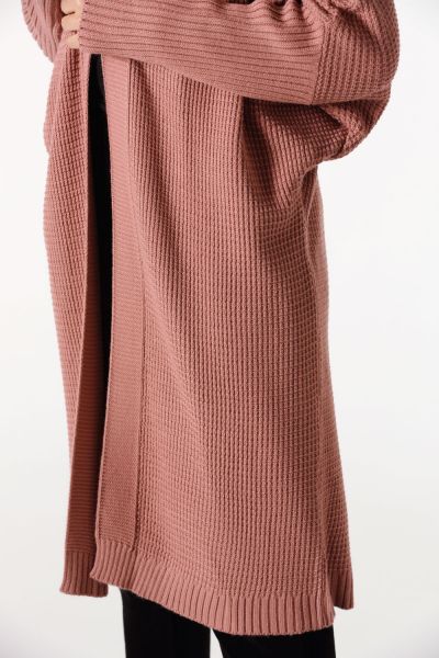 T Sleeve Knitwear Cardigan