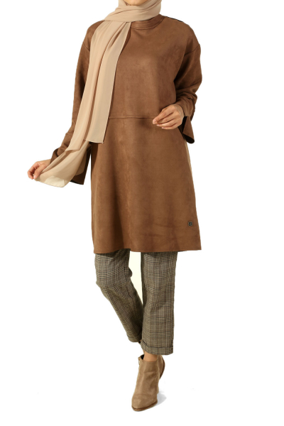 Suede Tunic