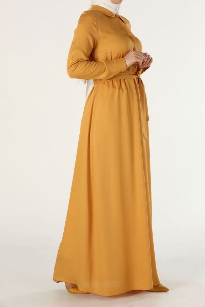 Viscose A-Line Comfy Modest Dress