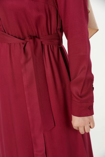 Viscose A-Line Comfy Modest Dress