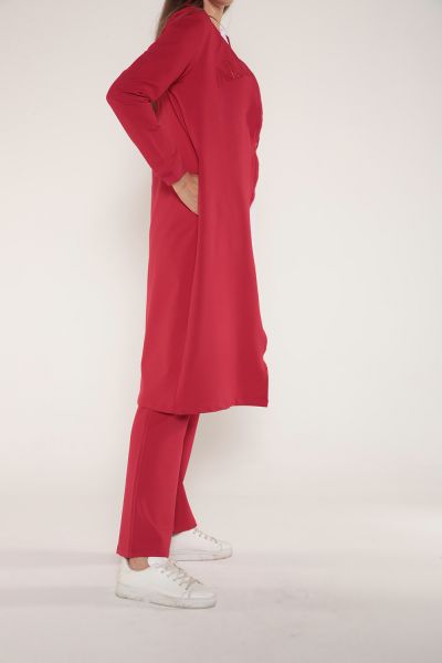 Combed Cotton Zippered Tracksuit