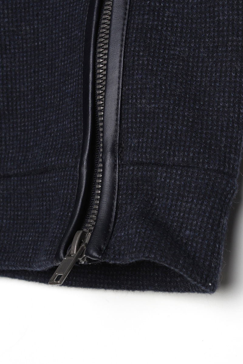 Zipper Detail Sweatshirt Tunic