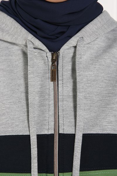 ZIPPERED TRACKSUIT