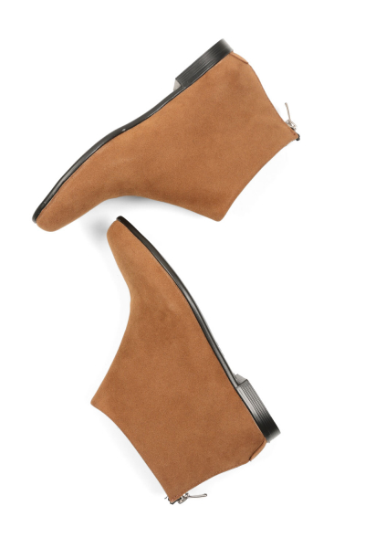 ZIPPER ANKLE BOOTS